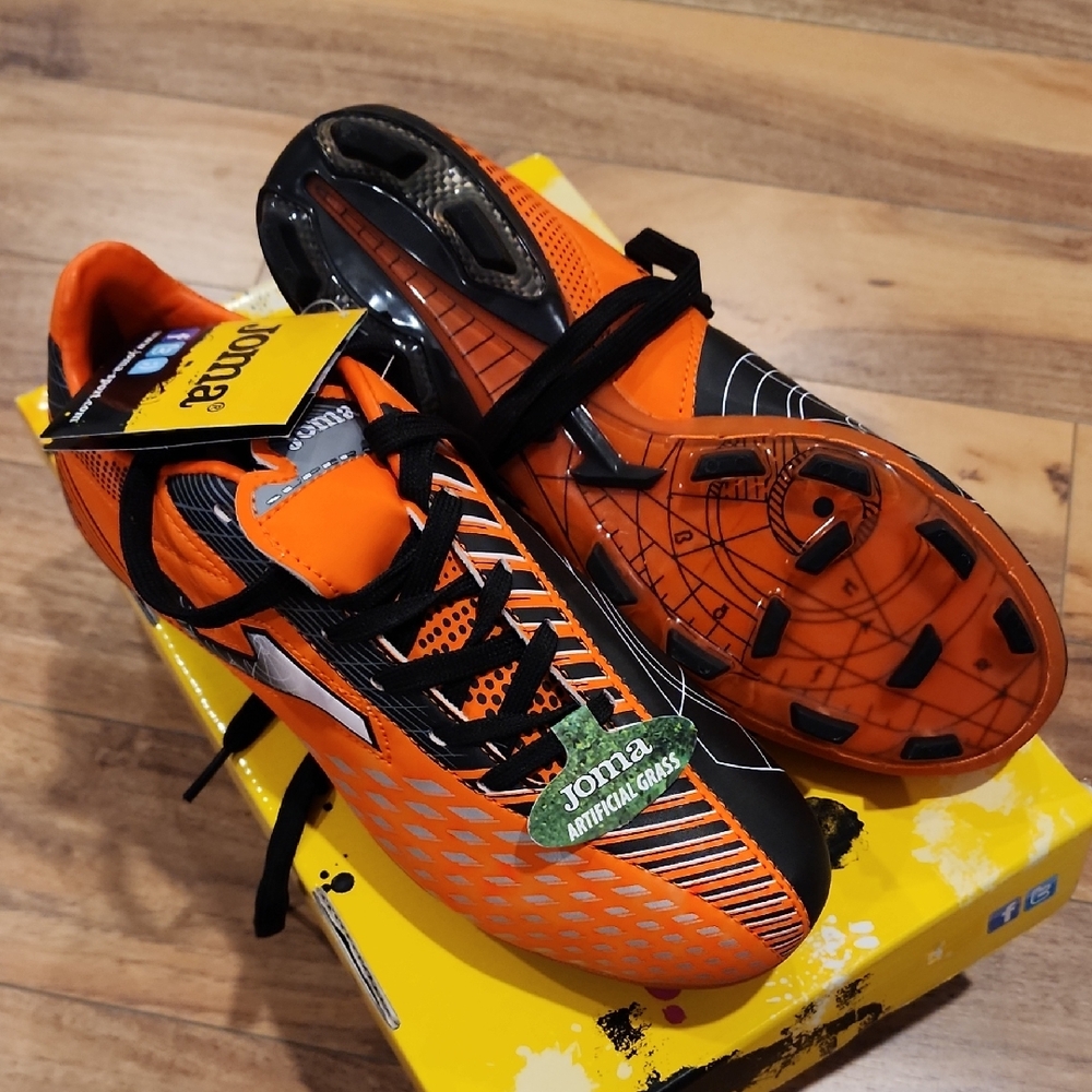 JOMA SUPER COPA 208 MUL.SRM Soccer Cleats - Orange and Black